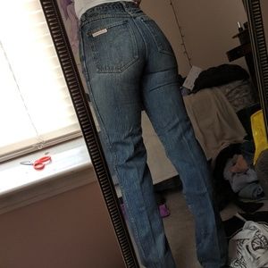 Calvin Klein high waisted jeans